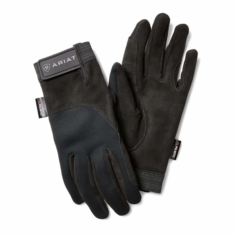Ariat Insulated Tek Grip Gloves in Black
